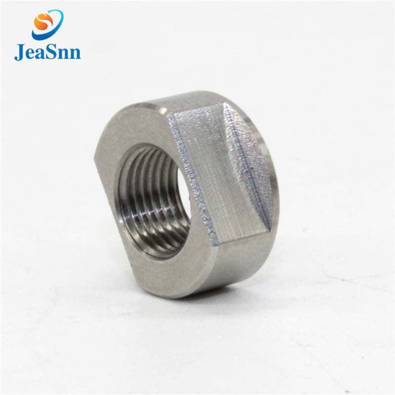 Turned stainless steel SUS303 custom nuts for CNC router for sale