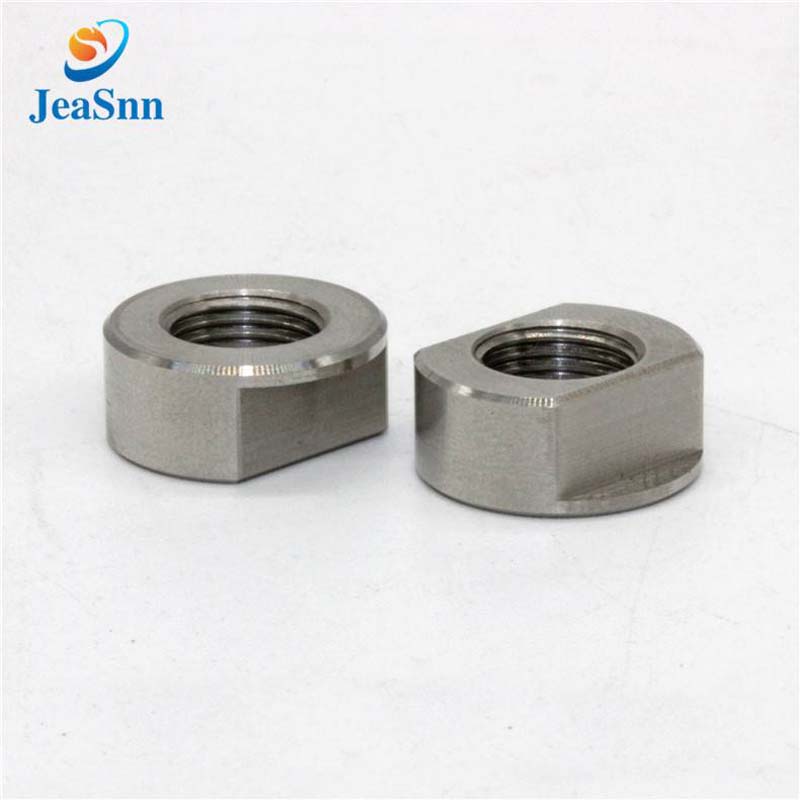 Turned stainless steel SUS303 custom nuts for CNC router for sale