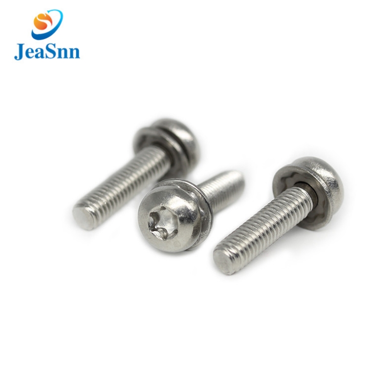 Electrical Stainless Steel Round Head Torx Screw with Washers for sale