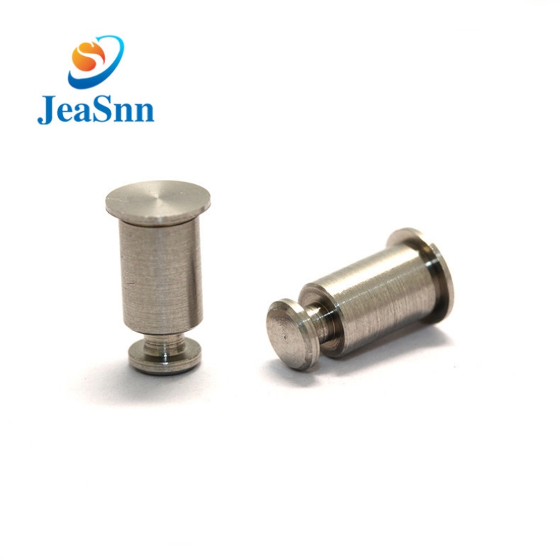 Nickel Plating Solid Steel Rivet Flat Head Solid Rivets Supplier for sale