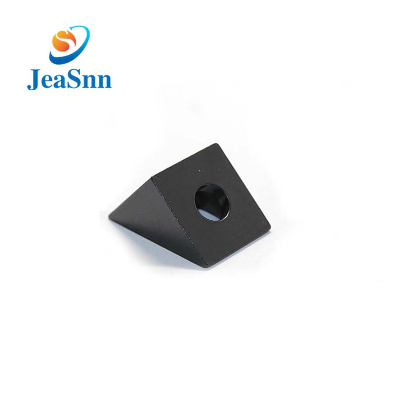 OEM CNC Milling Machining Parts Angle Aluminum Corner Connector for V-slot 3D Printer for sale