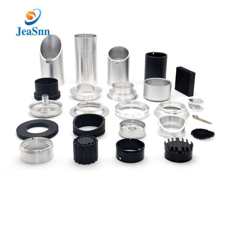 CNC Turning Service Downlights Spotlights Track Lights Aluminum Lighting Parts for sale