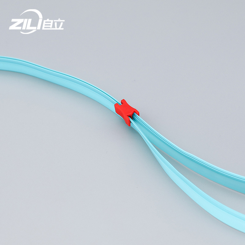 PE Customized Plastic Slider Zipper Lock For Clear Fresh Food Packing