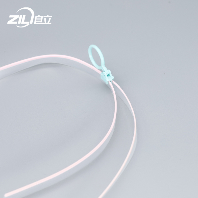 PE/PP Customized Environmental Plastic Zipper With Lock For Pet Food Bag