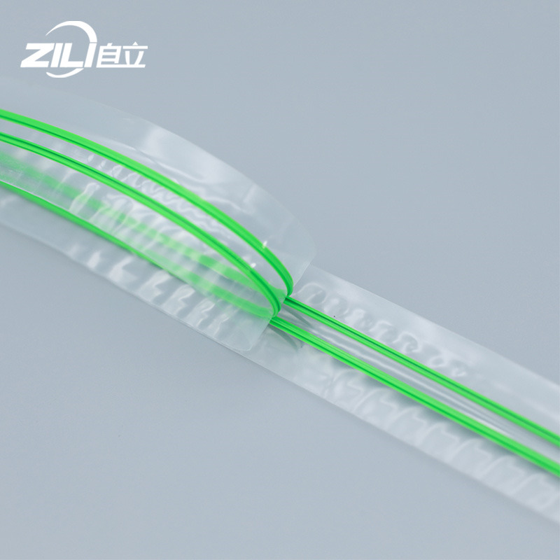 Environmental Customized Plastic Vacuum Flange Zipper