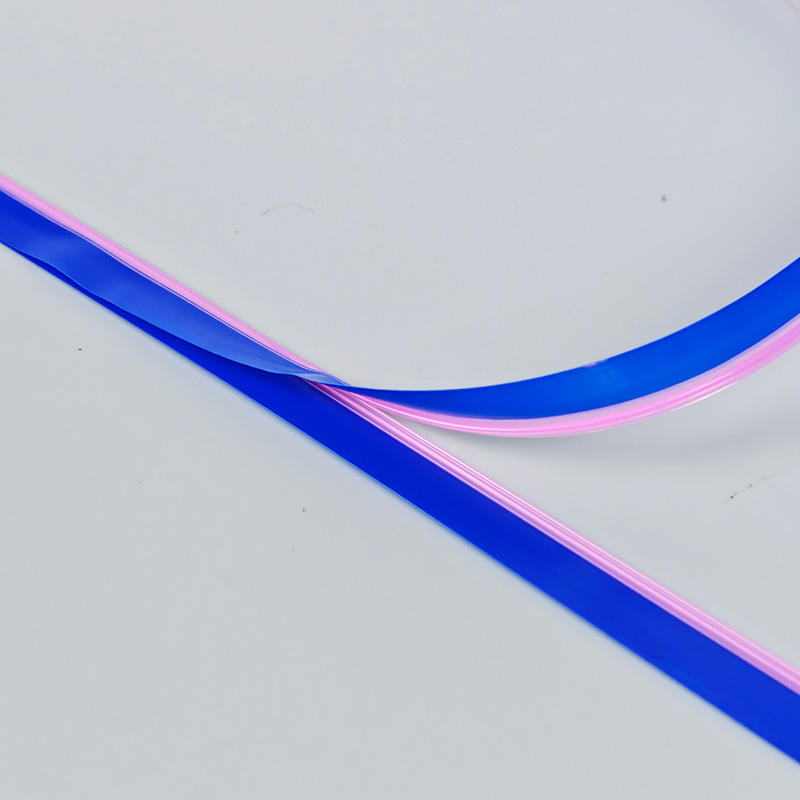 Black PE/PP/PEP customized plastic slider zipper zip lock for bags