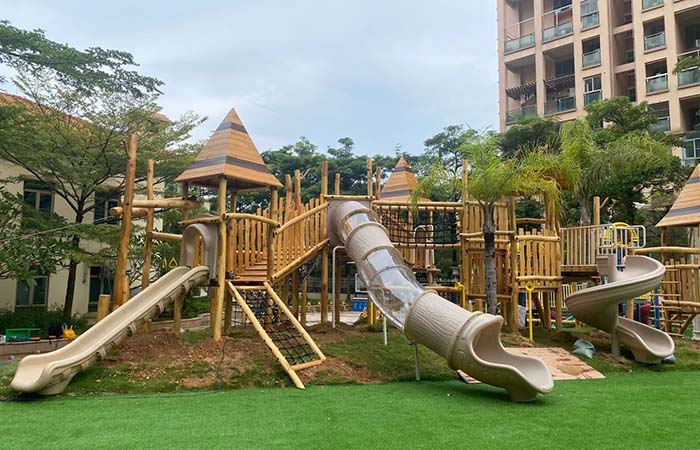China Watoto Robinia Outdoor Playground Slide