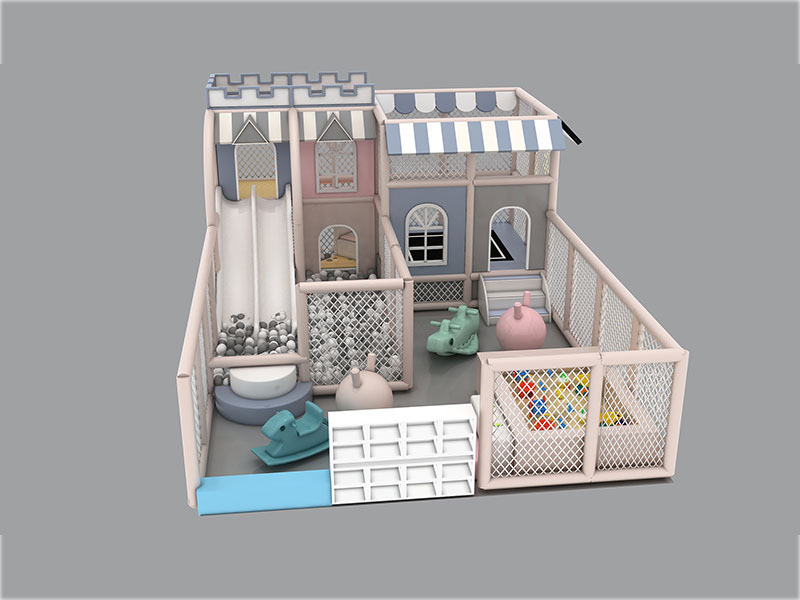 Мягкая развлекательная игра для детей в мини-размере с бассейном с мячом