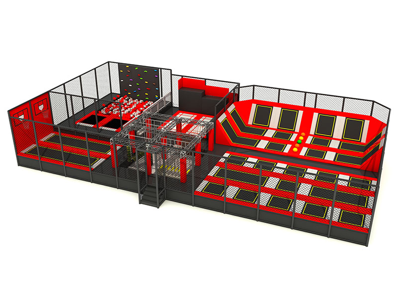 Фабрика игрового центра оборудования батутов большого спорта атракционов крытая