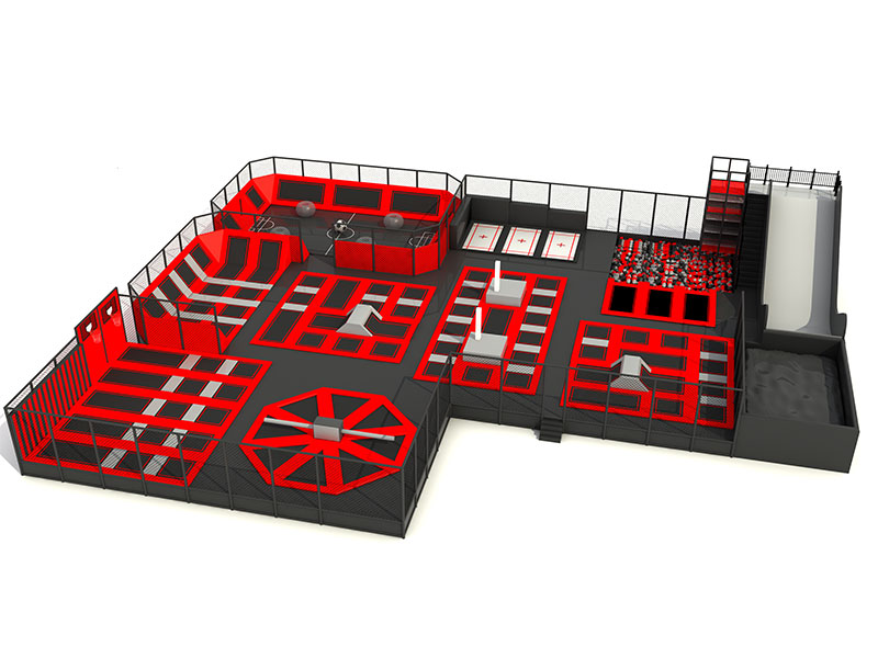 500㎡800㎡ 1000㎡ оборудования для взрослых тренажерный зал производство батутов для помещений