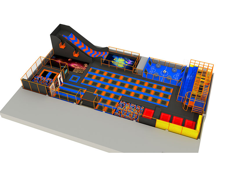 Индивидуальный поставщик батутов для развлечений в помещении 800㎡