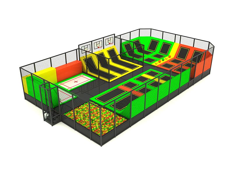 Детские батутные дома для занятий физкультурой в помещении производство