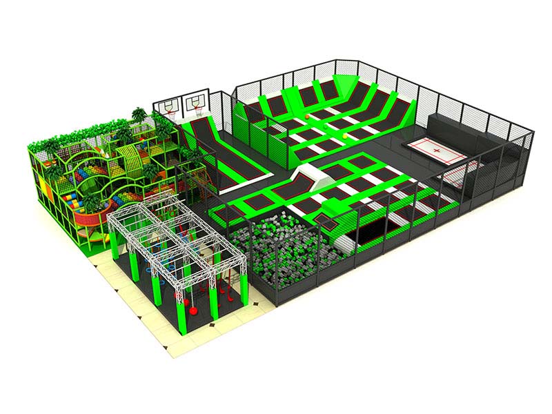ໂຮງງານຜະລິດ trampoline multifunction indoor ການຄ້າຈາກ wenzhou