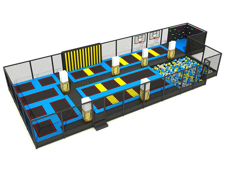 Bezplatný designový výrobce trampolín pro vnitřní hřiště pro ninja