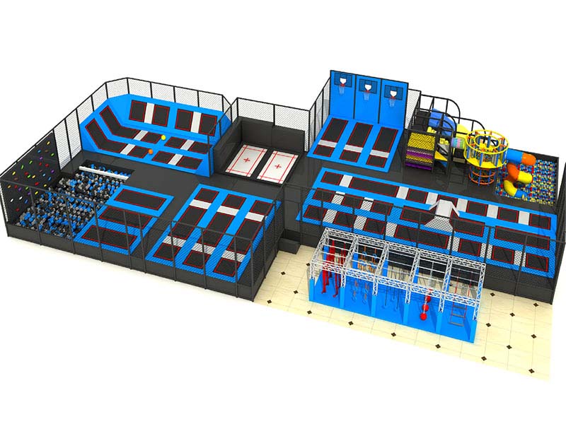 Производитель популярного детского развлекательного батутного оборудования