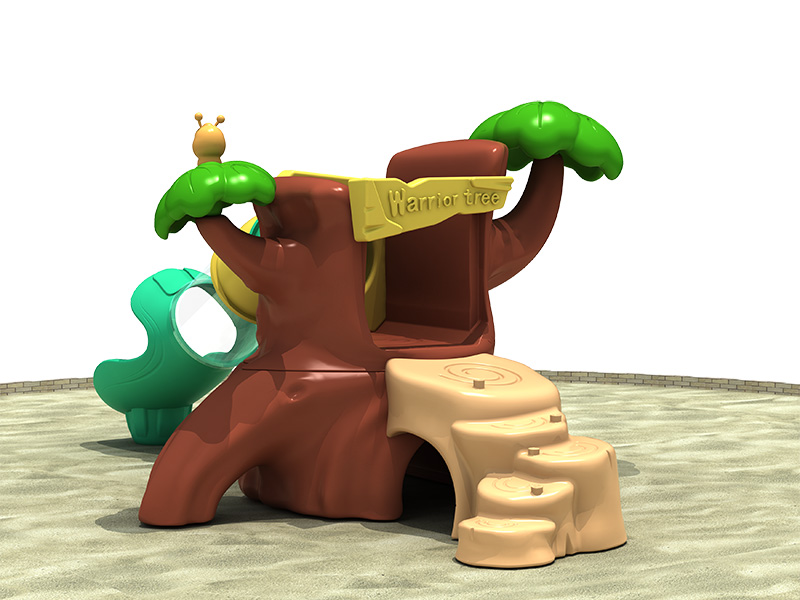 Детский спортивный развлекательный пластиковый набор для скалолазания с горкой для сообщества