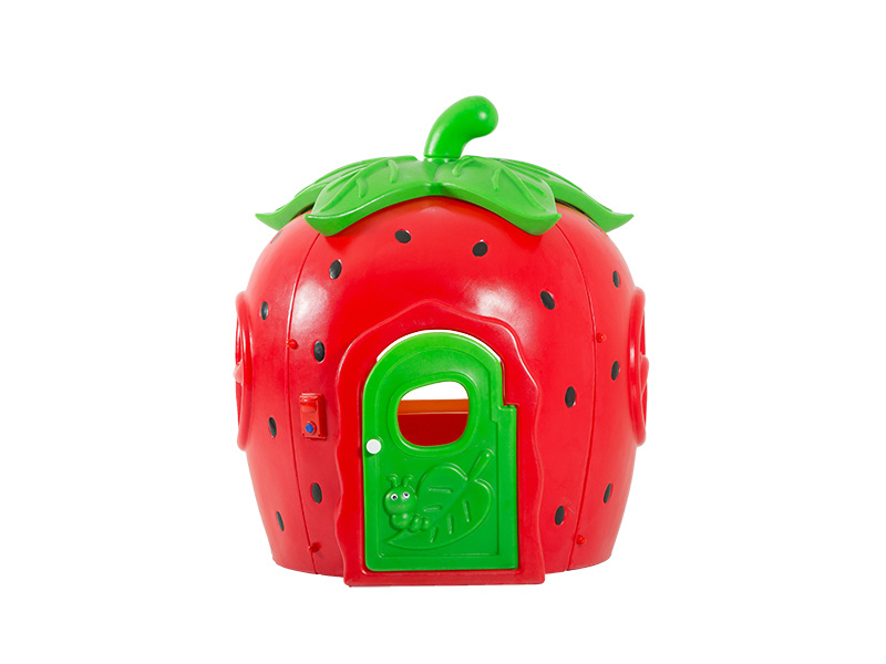 Горячие продажи фруктовый дизайн на открытом воздухе пластиковый игровой домик для детей