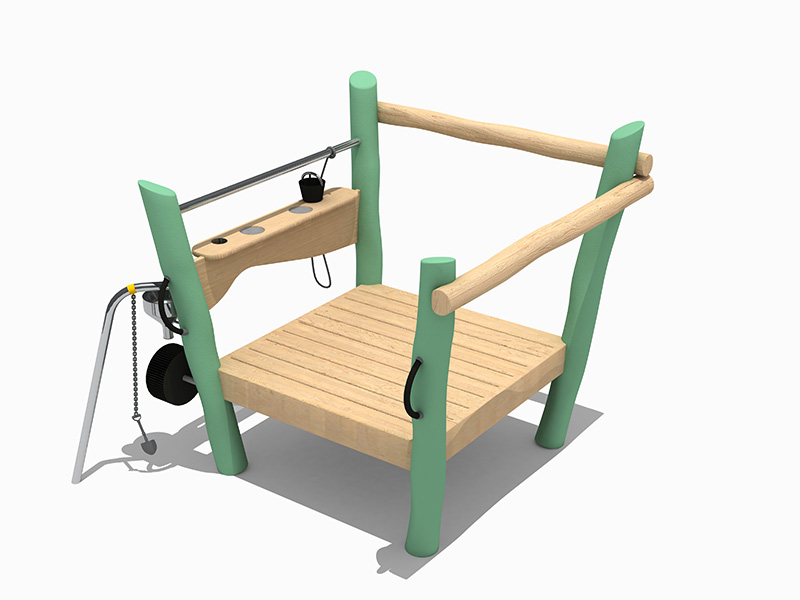 Садовый тренажерный зал Sophora Wood Sand игровое оборудование цена