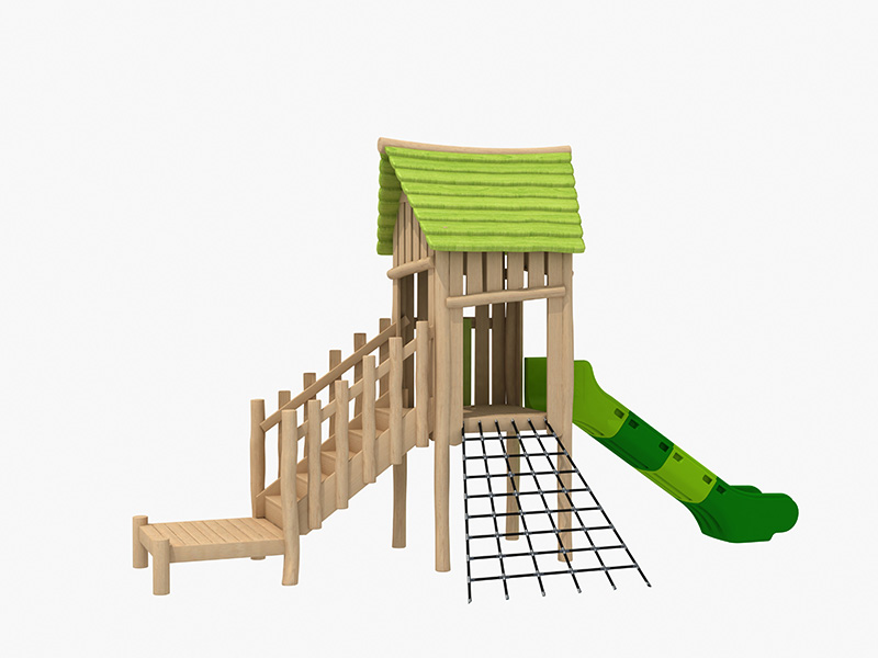 Подгонянное производство игрушек для игры на открытом воздухе коммерчески робинии деревянное