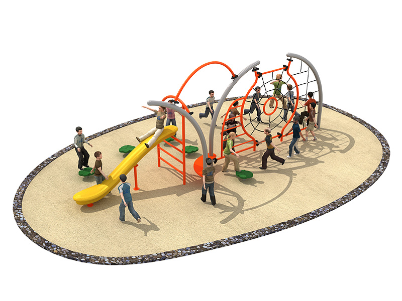 Educational large playground climbing combination equipment china