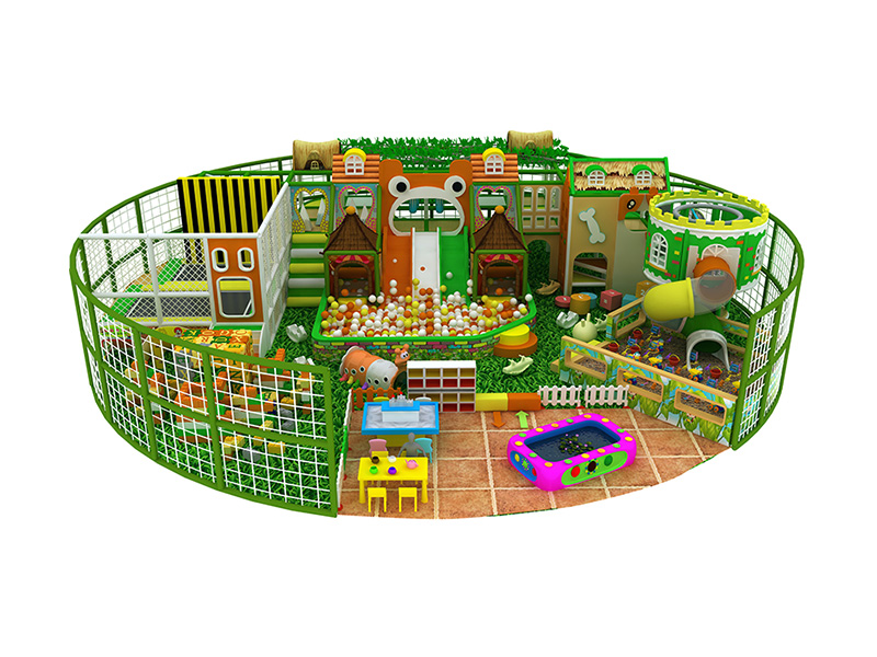 Jungle theme educational indoor exercise soft play equipment for sale