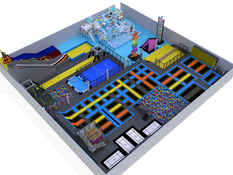 Indoor Adventure Park With Soft Play Manufacturer
