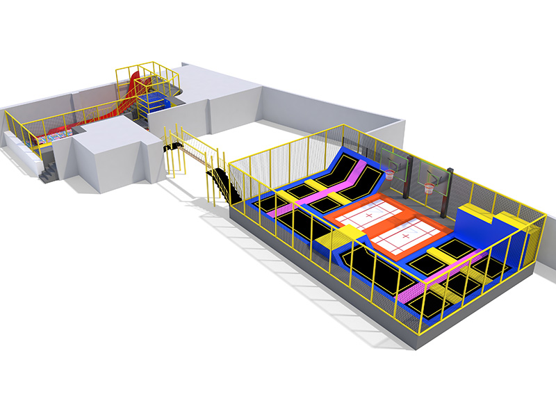 Children Indoor Trampoline Adventure Center Turnkey Solution Provider