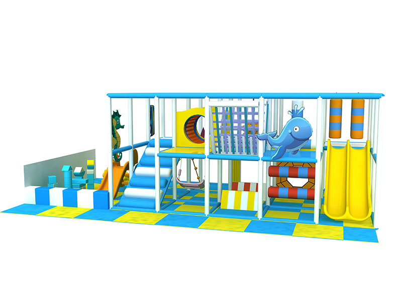 Area ludorum interior puerorum 40㎡ cum area actionum infantium pro caupona