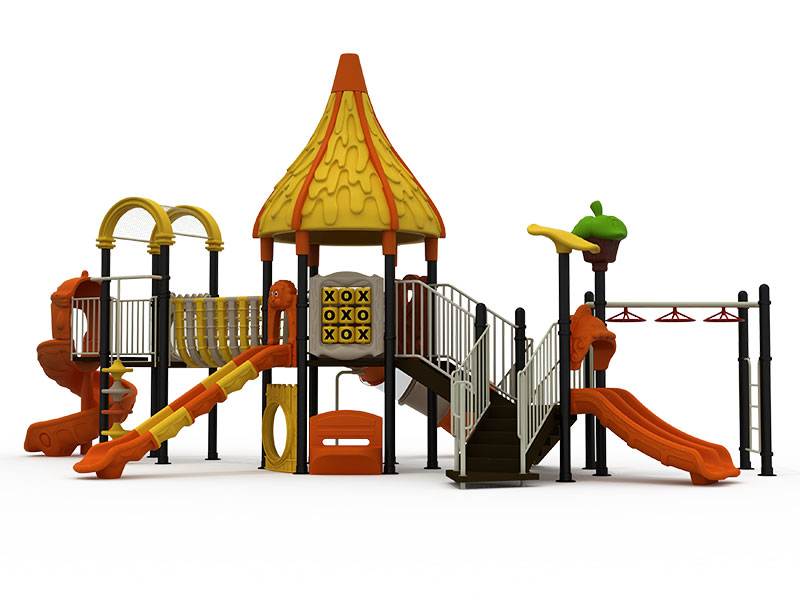 Школьные дети игровая площадка на открытом воздухе игровая площадка с горкой