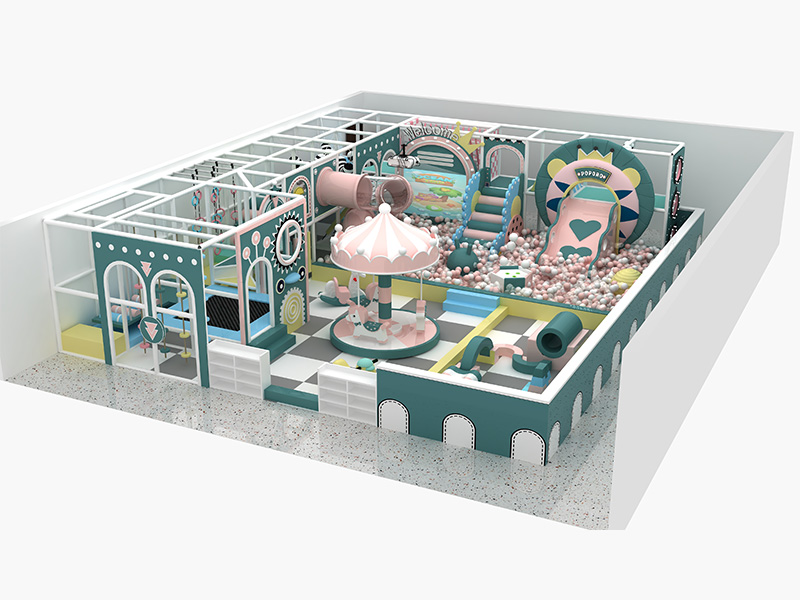 New Design 150㎡ Children Indoor Soft Play Frame Manufacturer