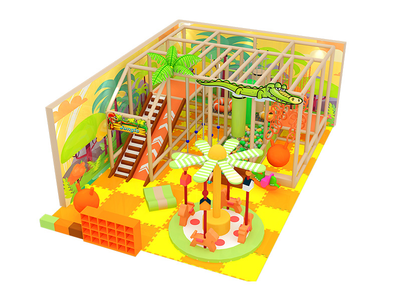50㎡ Детский крытый игровой центр с лесной тематикой, оборудование