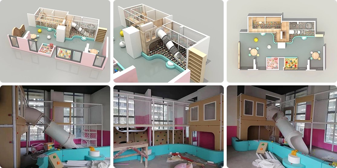 案例1 စင်ကာပူရှိ ကလေးများ၏ Indoor Soft Play Structure