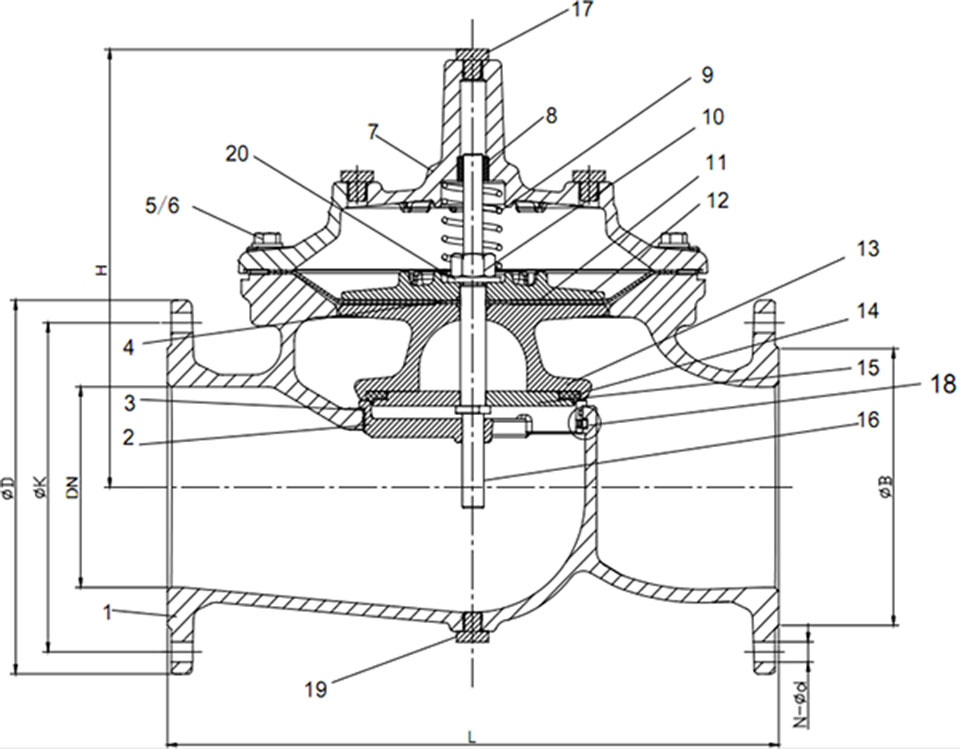 F8011 Non-modulating Float Control Valve for Level Control, China F8011 ...