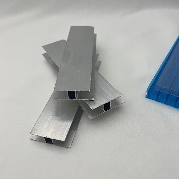 SZNL Aluminum alloy H profile accessory for fixing polycarbonate acrylic sheets