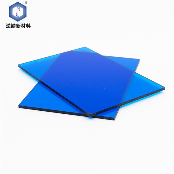 Blue Color size cuttable customized cheap price polycarbonate sheet cut to size