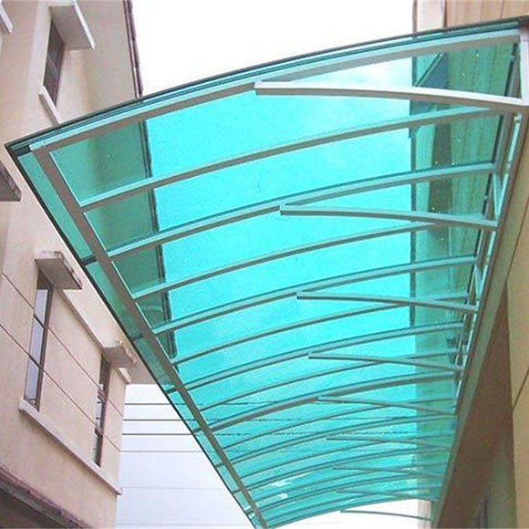 Colored Sheet Over Door Storm Canopy skylight pc Board roof