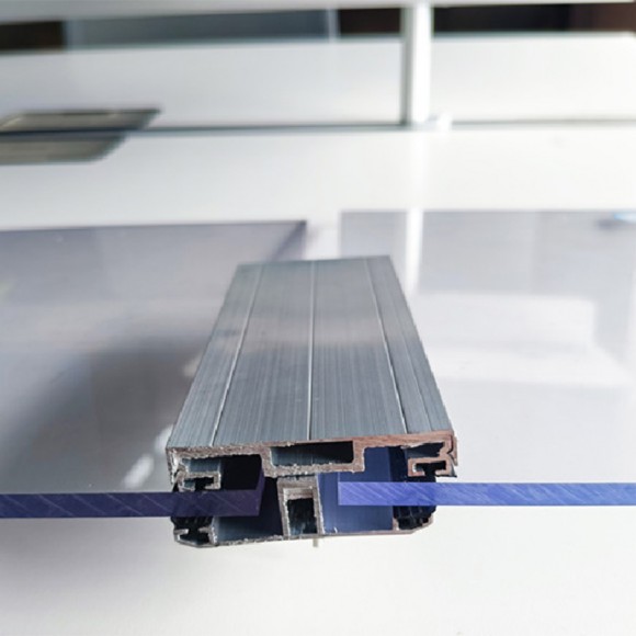 Hot selling aluminum h and u profile polycarbonate sheet connector