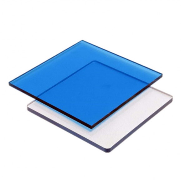 High light transmission plastic pc roof UV coating 10mm solid polycarbonate greenhouse