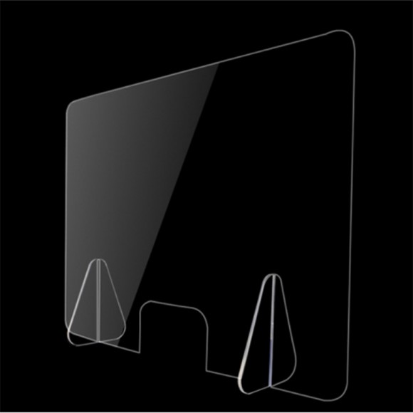 Customize acrilico acrylic sheet for sneeze guard PMMA protective barrier Partition plate plexiglass separator for household or office
