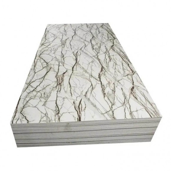 1220*2440mm pvc waterproof marble sheet pvc uv 3d marble sheet wall panel