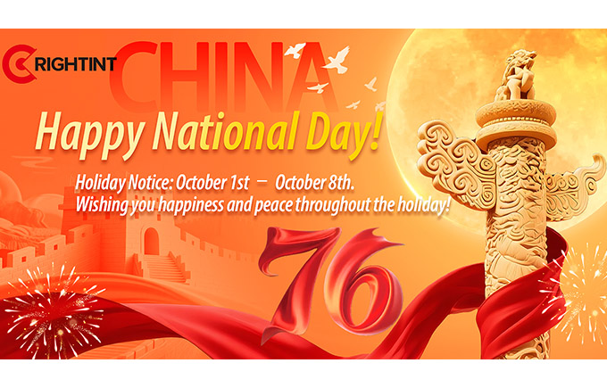 Holiday Notice: Mid-Autumn Festival & National Day Holiday (Oct 1 – Oct 8, 2025)
