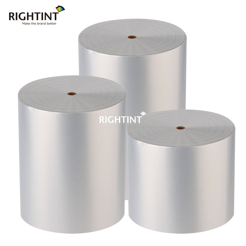 50mic Premium Matt Silver PET Adhesive Label Paper Roll