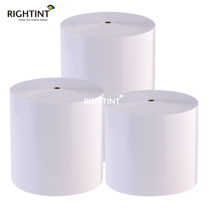 50 Micron Self Adhesive Transparent BOPP Film with Solvent-based Acrylic Adhesive