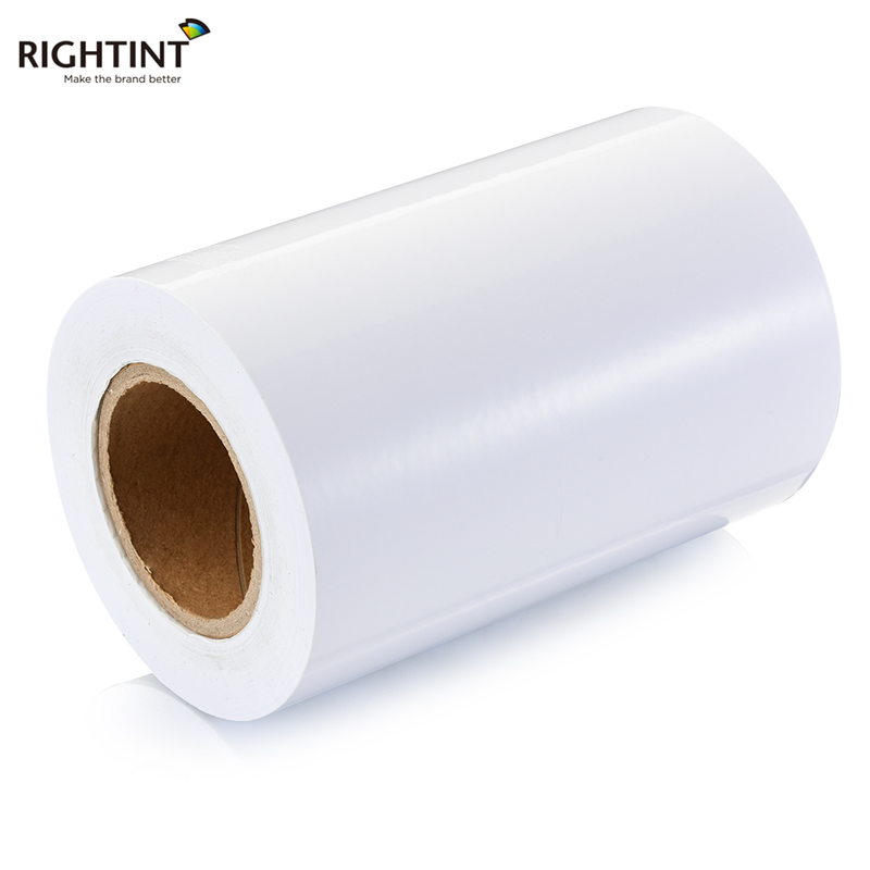 Self Adhesive 90gsm Glossy White Photo Paper for Inkjet  Printing  Hotmelt adhesive 60gsm white glassine liner