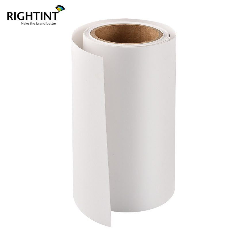 Self Adhesive 90mic Inkjet Matte White Fragile Paper  Acrylic adhesive  80gsm white glassine liner
