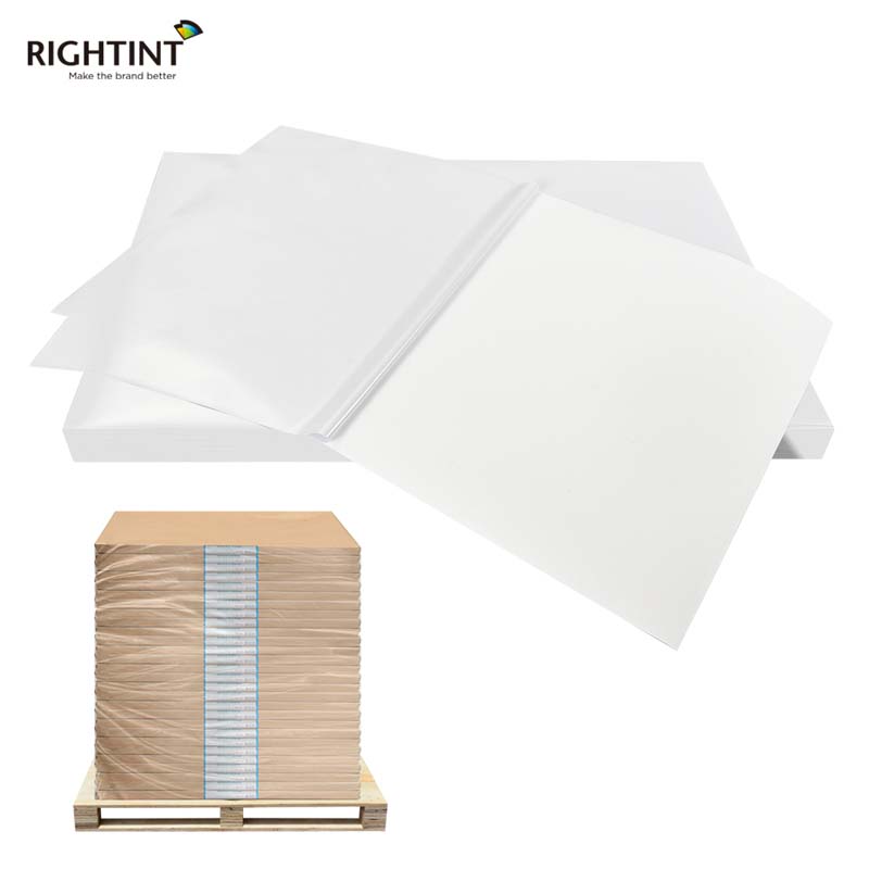 80mic Glossy White PVC Adhesive Paper