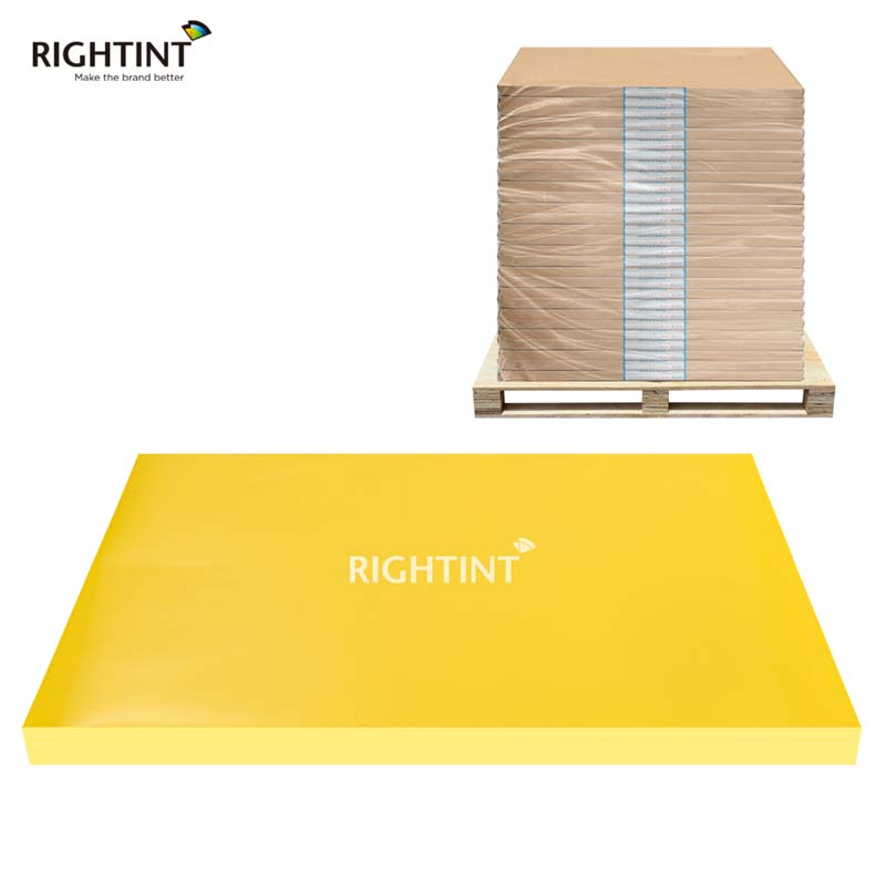 80mic Glossy White PVC Adhesive Paper