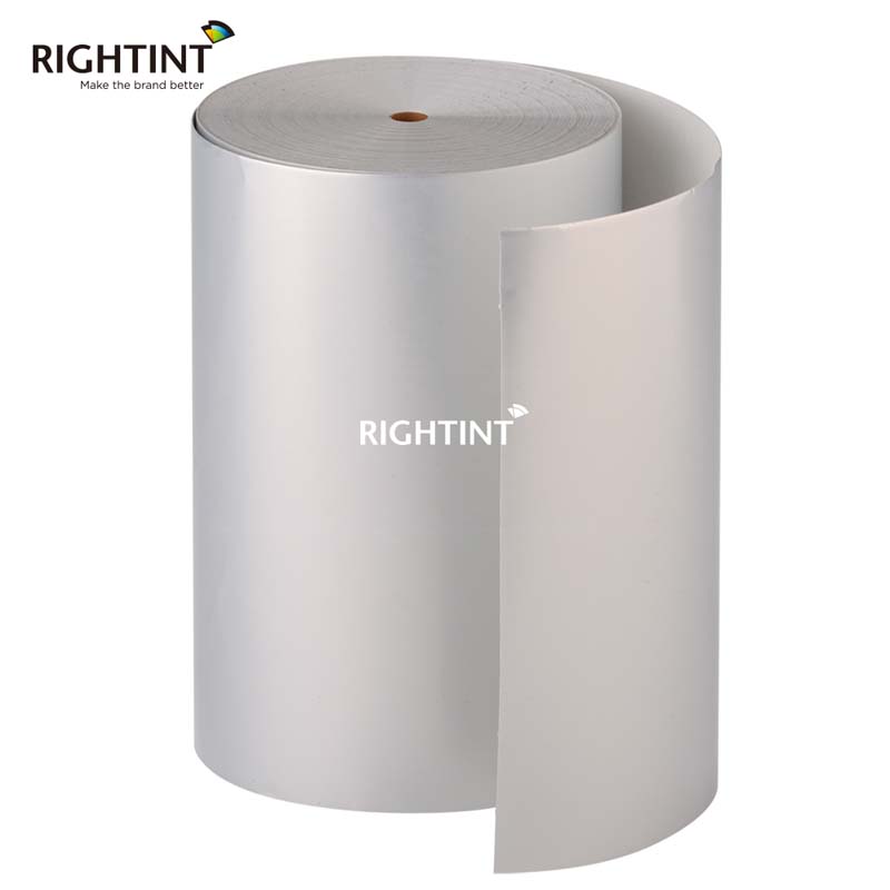 50mic UV Inkjet Printable Self Adhesive Sticker Matte Silver PET Film