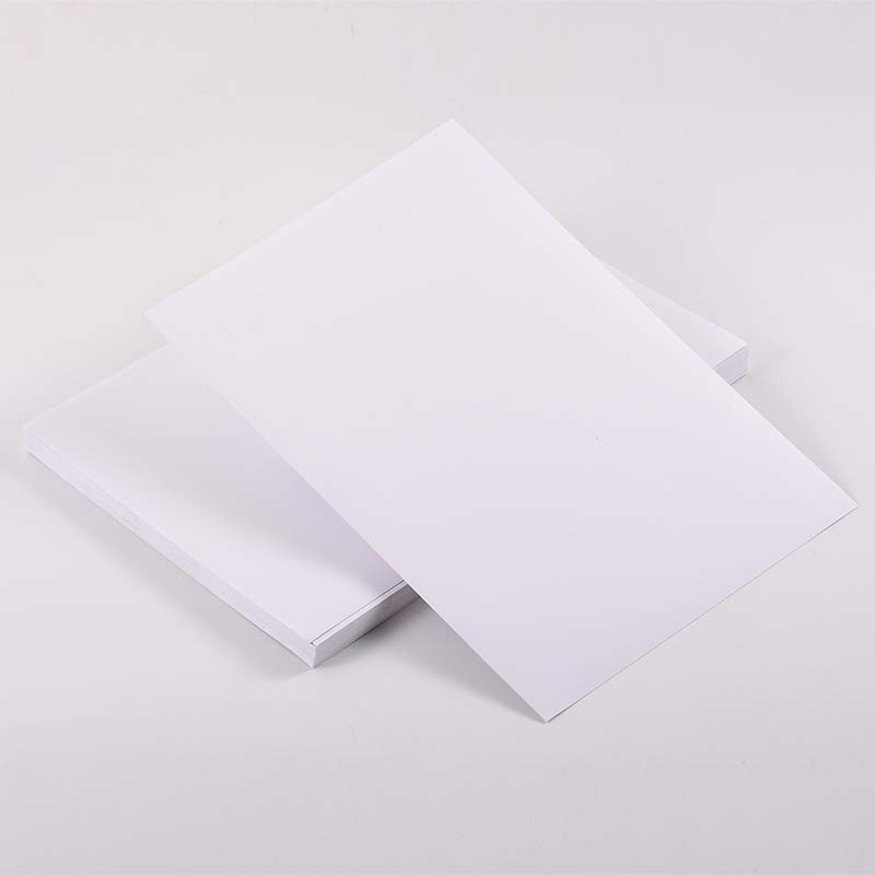 50mic Matte White PET Self Adhesive Labelstock for Sheet-Fed Offset Printing, Water-Based Acrylic Adhesive, 135gsm Woodfree Paper Liner