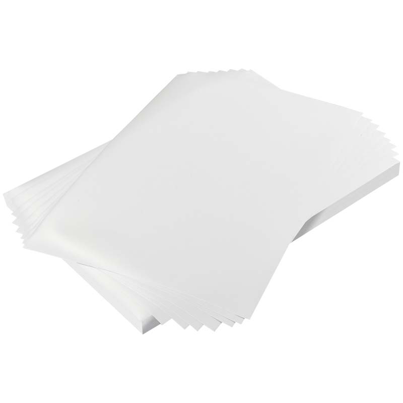 80mic White PVC Offset Printable Vinyl Labelstock, Acrylic Adhesive, 135gsm Woodfree Paper Liner